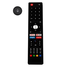 GCBLTV02ADBBT Replaced Voice Remote Control fit for CHIQ /SANSUI/ OK TV L32H7C