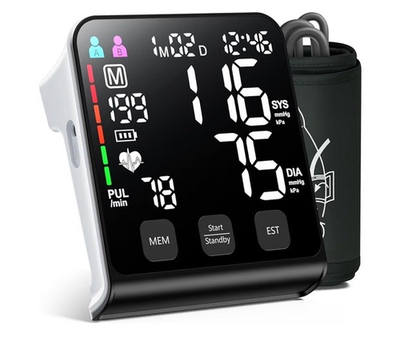 #ad #ad Automatic Digital Upper Arm Blood Pressure Monitor w Cuff Large Display $60.00
