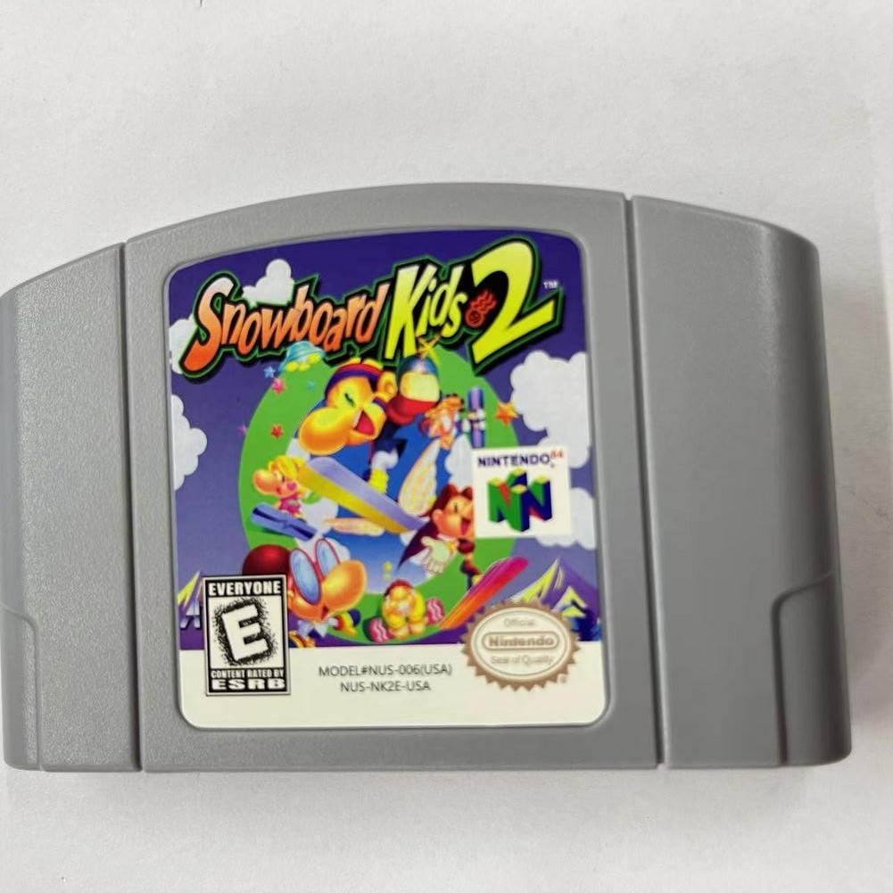 Snowboard Kids 2 - Nintendo 64 (N64) Highly sought after Vintage cartridge