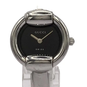 Authentique montre bracelet pour femme GUCCI 1400L 0267022 en argent