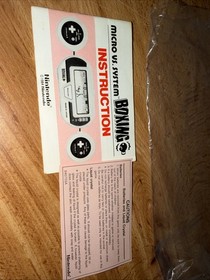 Nintendo BX-301 Micro VS. System BOXING (Game & Watch) Vintage