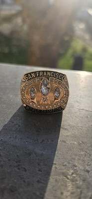 Super Bowl Ring  San Francisco 49ers  Rice  NFL FOOTBALL  