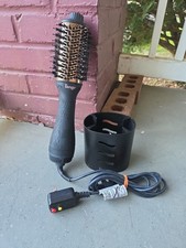 Lange Hair Le Volume 2-in-1 Titanium Brush Dryer 75mm Black  Rose W/Cover