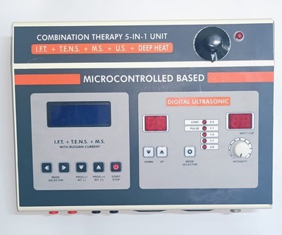 Machine De Physiothérapie Ultrasonique 5 En 1 IFT MS Tens - Chaleur Profonde - Neuf