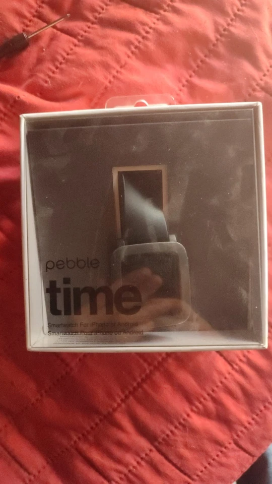 Smartwatch Pebble Time Black - Immagine 2 di 2