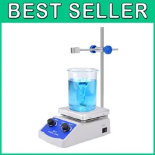 Magnetic Stirrer Hot Plate Set with Support Stand