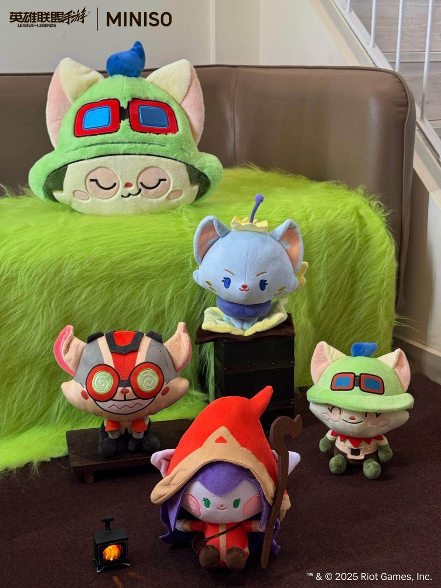 MINISO x League of Legends Yuumi / Teemo / Lulu / Ziggs / Poro