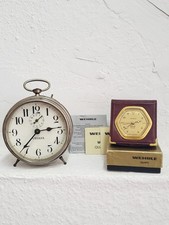 2 Alte Vintage Wecker WEHRLE und VEGLIA