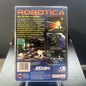 Robotica (Sega Saturn, 1995) Original Case + Game, No Manual