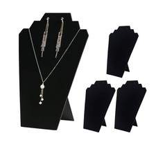 4Pcs/Set Necklace Display Stand for Selling, Earring Necklace Jewelry Set Eas...