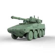 SSMODEL SS100390 1/100 Military Model Kit German BOXER MGS Light Tank