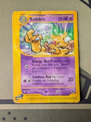Kadabra 084/165 Expedition Base Set Regular - DMG