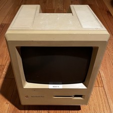 Vintage Apple Macintosh Plus   M0001A   POST, HUM, NO VIDEO / BOOT   P/R Only