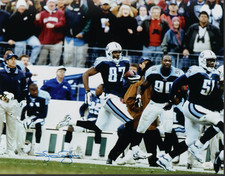 Kevin Dyson Signed Tennessee Titans 16 x 20 Photo w/ COA