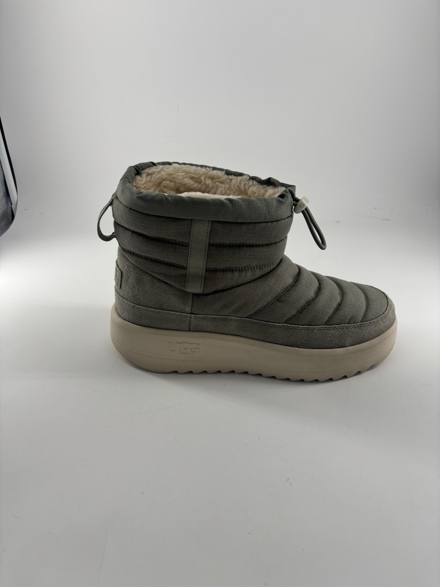 UGG Maxxer Mini Moss Green Thinsulate Sheepskin Lined Boots  display picture 2