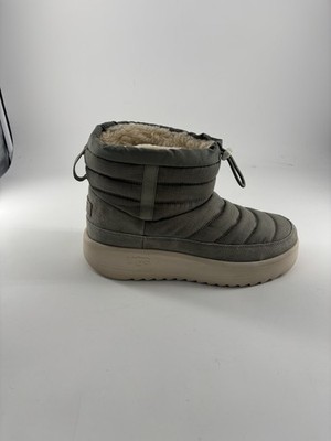 UGG Maxxer Mini Moss Green Thinsulate Sheepskin Lined Boots Men s Size 11 EUR 44