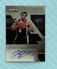 2021-22 Panini Donruss Optic Signature Series Keon Johnson #SS-KJN (AU, RC)