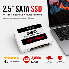 Internal Hard Drive SSD 2.5 Inch SATA Disk for Laptop - SSD 512GB 240GB 1TB 480G