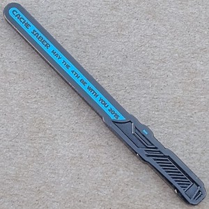 Cache Saber Geocoin - New York City Edition - Activated & ADOPTABLE - TB77YTN