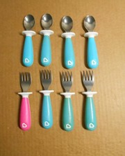 Munchkin Raise Toddler Spoons and Forks Lot of 8 W10