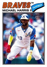 2026 Topps Heritage - Michael Harris II #342 Atlanta Braves Base