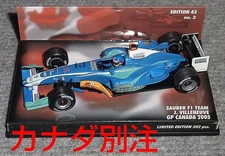 Canadian Grand Prix Special Order 2005 1/43 Sauber Villeneuve C23 C24 Red Bull