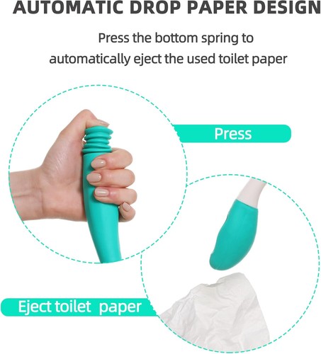 Fanwer WC-Hilfsmittel, Lange Reichweite Comfort Wipe, erweitert Ihre Reichweite - Bild 2 von 8