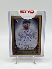 2023 Topps Gilded Collection Francisco Alvarez Gallery of Gold Auto RC /50