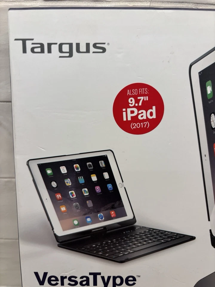 Targus THZ620US Versatype 4-in-1 Bluetooth IPad Keyboard Folio Case - w/USB Cord - Image 4 of 4
