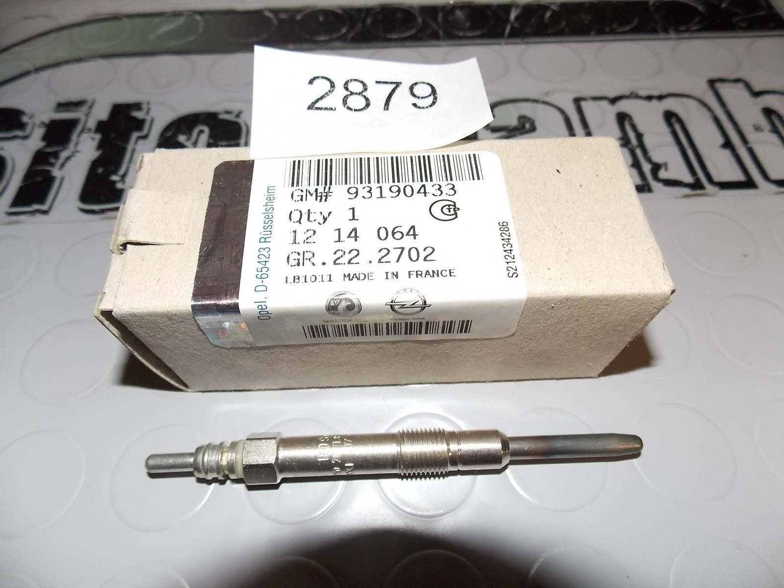 Original Glow Plug Suitable For OPEL Astra H Zafira B Vectra ZAFI