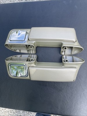 NOS 1960 1964 Chevy Corvair REAR ARM REST UNIT GM 985308 Fawn W-ashtrays