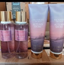 2  2 Victoria's Secret AUTUMN SHORES Body Mists  Body Lotions