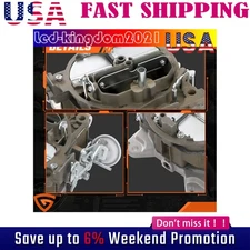 Rochester Quadrajet Carburetor 4 Barrel For Chevy GMC 327 350 396 427 454 750CFM