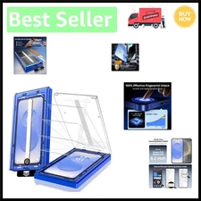 4-Pack Galaxy S25/S24 Screen Protector - 9H Shatterproof Tempered Glass