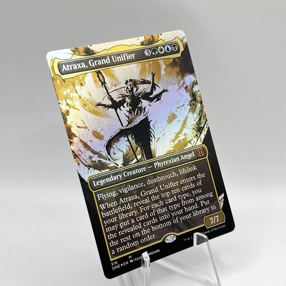 MTG / Atraxa, Grand Unifier / ONE / #316 / FOIL (Showcase) / Mythic / NM - Image 2 of 4