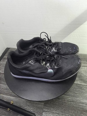 Nike Racing Women s size 8.5 Zoom Rival D Track Shoes Spikes Black