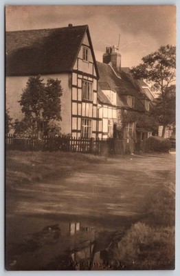 Frod-bury Monmouth RPPC Historic Half-Timbered Buildings ''CAMBRIA'' Series D280