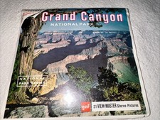 GAF View-Master #A 361 GRAND CANYON NATIONAL PARK   3 Reel Set & Booklet