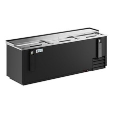 95" Black Horizontal Bottle Cooler