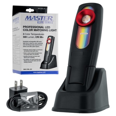 Master Elite - LED Color Matching Light, 500 Lumen - Exact Paint Color Match,...
