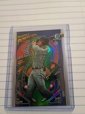 2024 Bowman - Mega Box Chrome Prospect Power-Up Max Clark #PP-12 (RC)