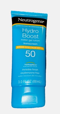 Neutrogena Hydro Boost Moisturizing Gel Sunscreen Lotion , SPF 50,3 oz/Exp.Dec26