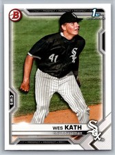 2021 Bowman Draft #BD-43 Wes Kath *WS