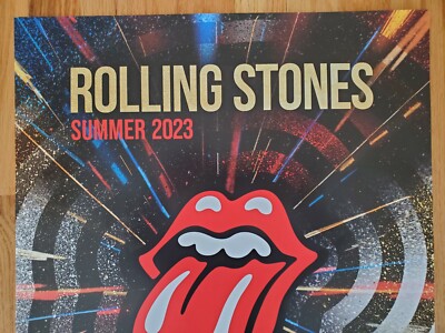 【カガミ様】THE ROLLING STONES ツアーポスター3セット Rolling Stones Summer Tour 2023 Concert Poster Lumen Field SEA, WA
