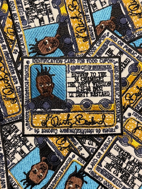 ODB Patch Ol' Dirty Bastard - Wu Tang - Brooklyn Zoo