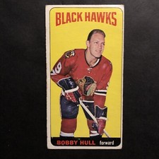 1964-65 Topps Hockey Short Print Tallboys Bobby Hull Chicago Blackhawks #20