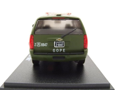 Chevrolet Tahoe 2011 Policía Carabineros De Chile Gope Modelo 1:43 Greenlight - Imagen 6 de 9