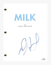 Emile Hirsch Signed Autographed Milk Movie Script Screenplay ACOA COA