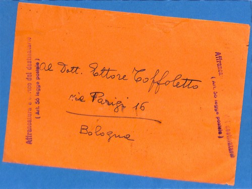 ITALY - 1958 SEGNATASSE £.2 x 2 + £.3 + £.6 x 3 ann.BOLOGNA (21-0015-121) - Picture 2 of 2