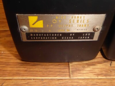 Pair Luxman Lux Luxkit OY15-5K Output Transformer Transformers Pp